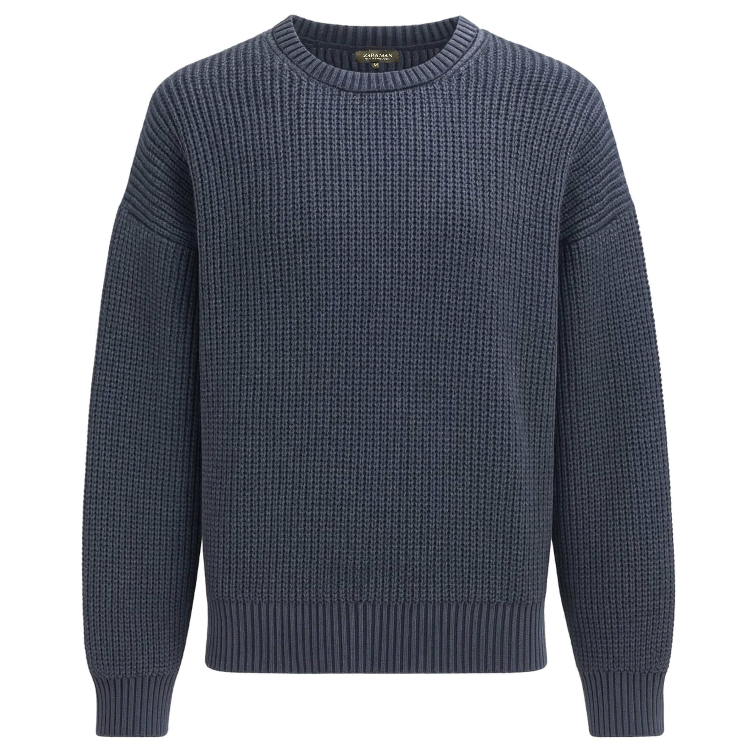 Men's Heavyweight Chunky Knit Jumper - Ex Store ' Zara'